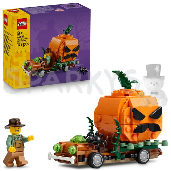 LEGO® Iconic 40822 Pick-up s halloweenskými dýněmi                    