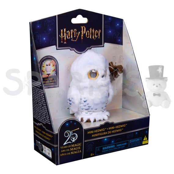 Harry Potter Malá sova Hedvika zvuky &amp; pohyby                    