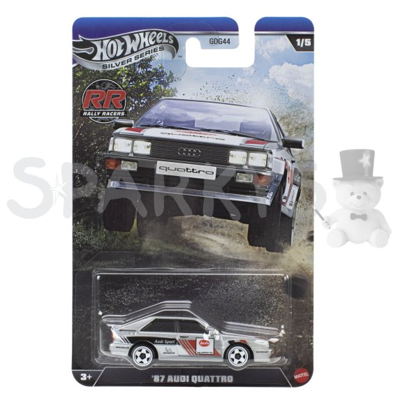 Hot Wheels Silver Series - International Rally, autíčko 1:64, více druhů                    
