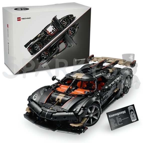 LEGO® Technic 42232 Megacar Koenigsegg Sadair's Spear                    