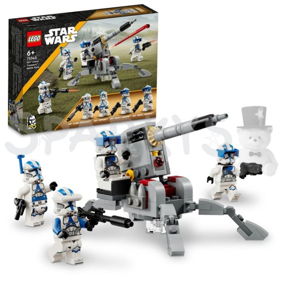 LEGO® Star Wars™ 75345 Bitevní balíček klonovaných vojáků z 501. legie                    