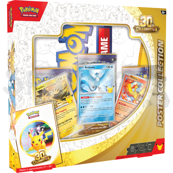 Pokémon TCG: 30th Celebration Poster Collection                    