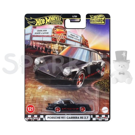 Hot Wheels 1:64 Premium Porsche 911 Carrera 2 RS2.7                    
