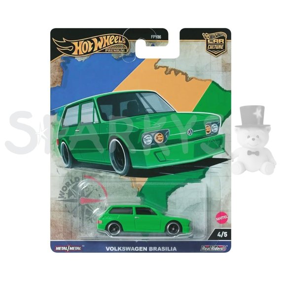 Hot Wheels 1:64 Premium Volkswagen Brasilia                    