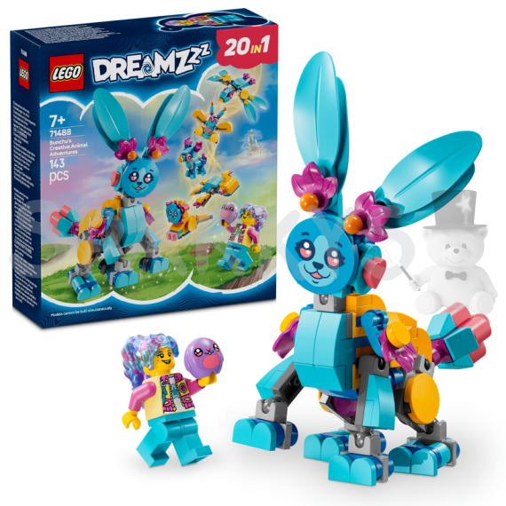 LEGO® DREAMZzz™ 71488 Bunchu a kreativní zvířecí dobrodružství                    