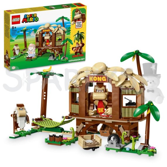 LEGO® Super Mario™ 71424 Donkey Kongův dům na stromě – rozšiřující set                    