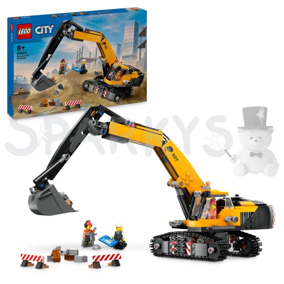 LEGO® City 60420 Žlutý bagr                    