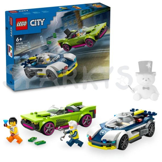 LEGO® City 60415 Honička policejního auta a sporťáku                    