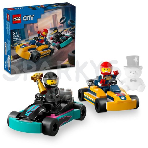 LEGO® City 60400 Motokáry s řidiči                    