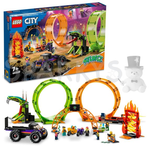 LEGO® City 60339 Kaskadérská dvojitá smyčka                    