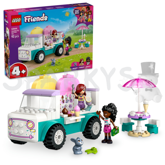 LEGO® Friends 42644 Zmrzlinářské auto v městečku Heartlake                    