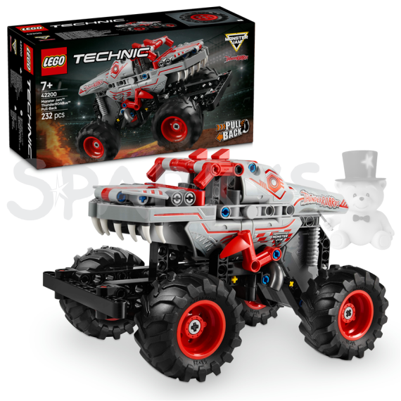 LEGO® Technic 42200 Monster Jam™ ThunderROARus™ s natahovacím motorem                    