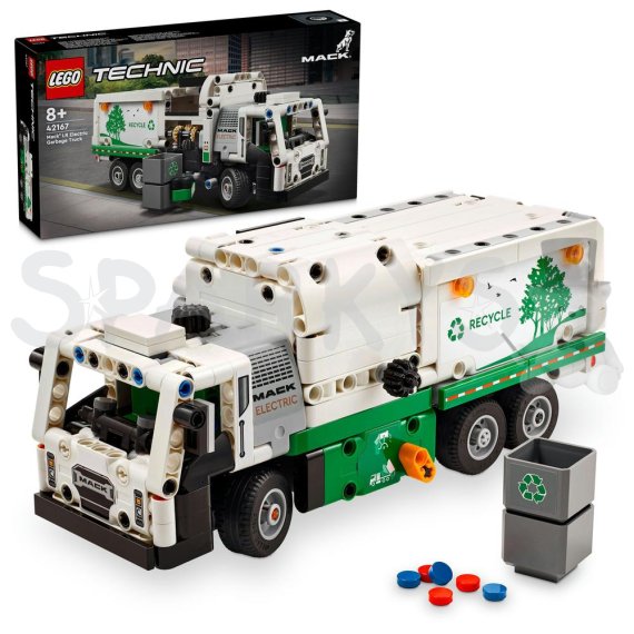 LEGO® Technic 42167 Popelářský vůz Mack® LR Electric                    