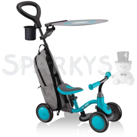 Globber Odrážedlo 3v1 Deluxe - Learning Bike 3in1 Deluxe -zelená                    