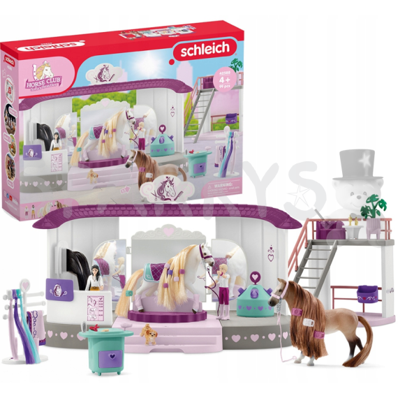 Schleich 42588 Salón krásy pro koně                    