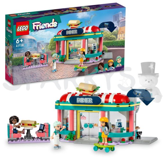 LEGO® Friends 41728 Bistro v centru městečka Heartlake                    