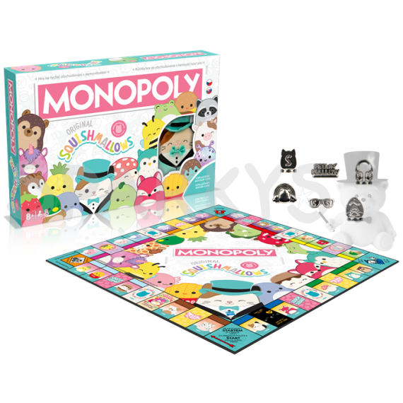 MONOPOLY Squishmallows CZ/SK                    