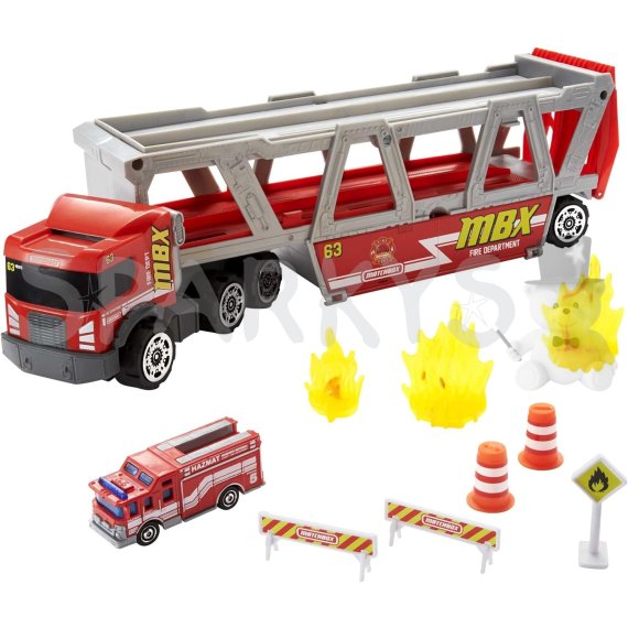 Matchbox Hasičský Tahač                    