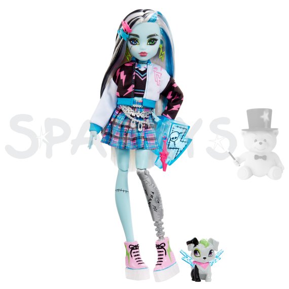 Monster High panenka monsterka - Ffrankie                    