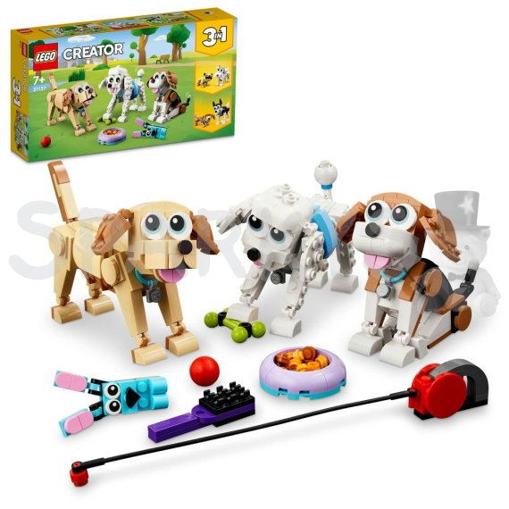LEGO® Creator 3 v 1 31137 Roztomilí pejsci                    