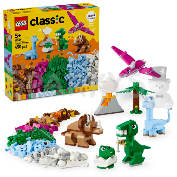LEGO® Classic 11041 Kreativní dinosauři                    