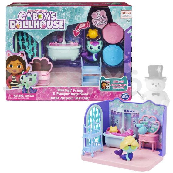 Gábinin kouzelný domek deluxe pokojíček koupelna                    