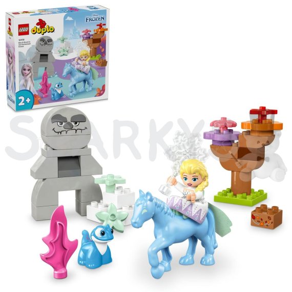 LEGO® DUPLO® ǀ Disney 10418 Elsa a Bruni v začarovaném lese                    