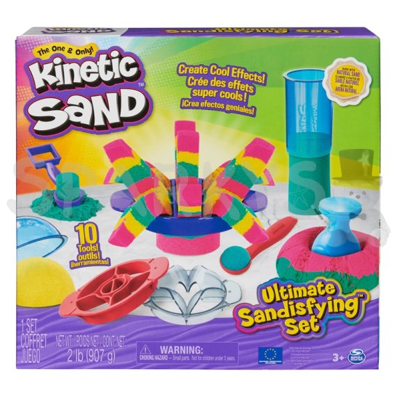 Kinetic Sand ultimátní sada písku s nástroji                    