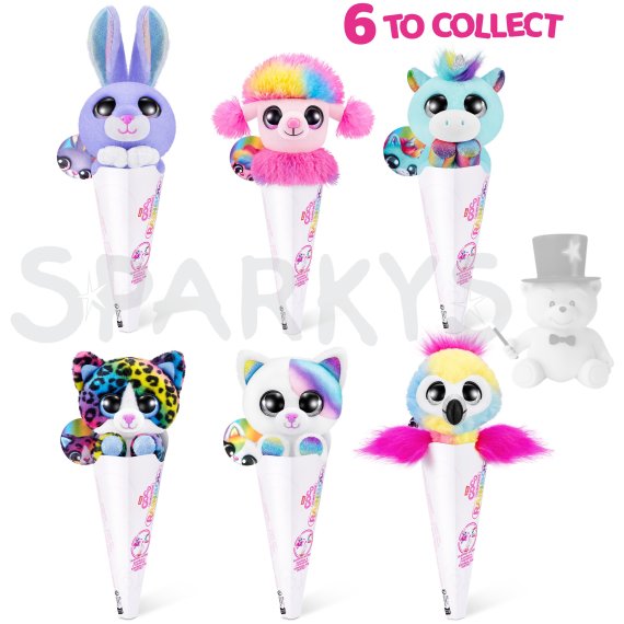 COCO RAINBOW plyšové zvířátko s překvapením - 6 druhů                    