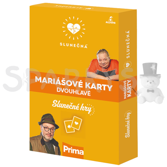 Slunečná - Mariášové karty dvouhlavé                    