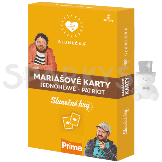 Slunečná - Mariášové karty jednohlavé                    