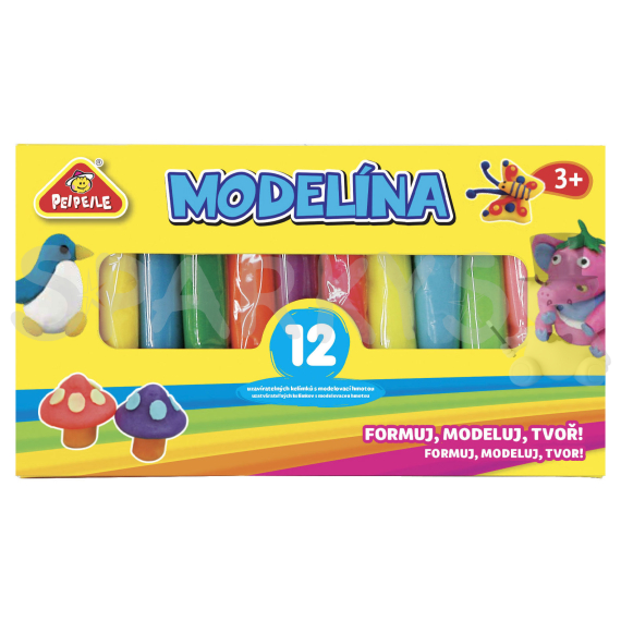 Modelína sada 12 barev                    