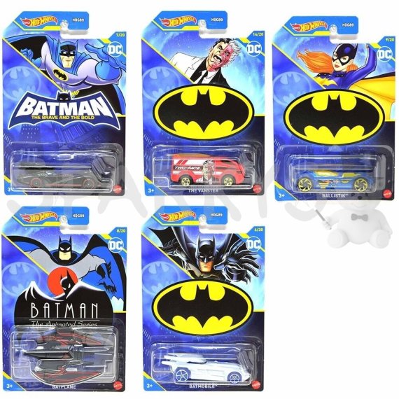 Hot Wheels TEMATICKÉ AUTO - BATMAN více druhů                    