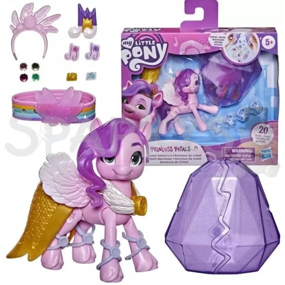 My Little Pony Křišťálové dobrodružství Princess Petals                    
