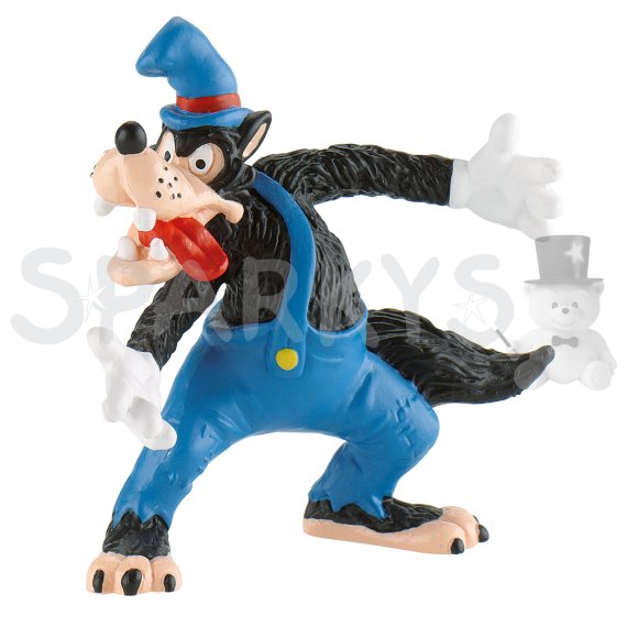 Bullyland 12493 - Vlk (3 prasátka)                    