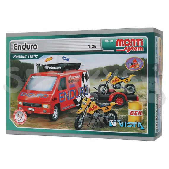 Monti System 49 - Renault Trafic Enduro 1:48                    