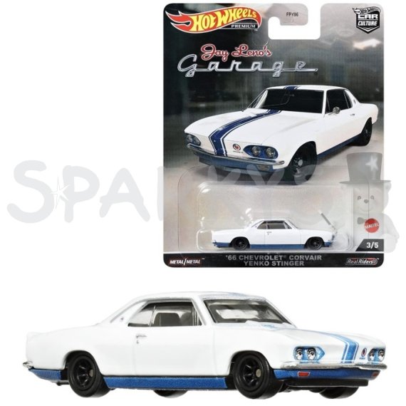 Hot Wheels PRÉMIOVÉ AUTO - 66 Chevrolet Covair Ienco Stinger                    