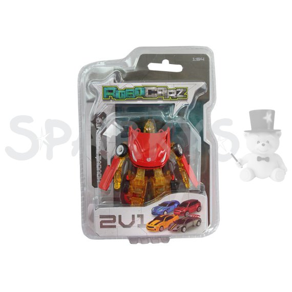 Robocarz 1:64 2v1 - 8 druhů 4192                    