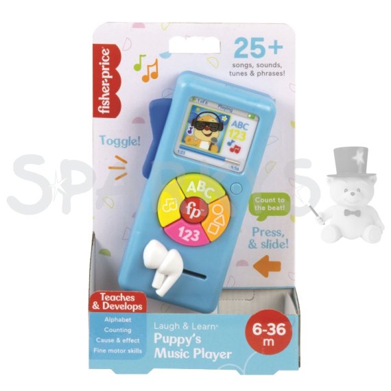 Fisher Price Pejskův hudební přehrávač CZ/SK/ENG/HU/PL                    