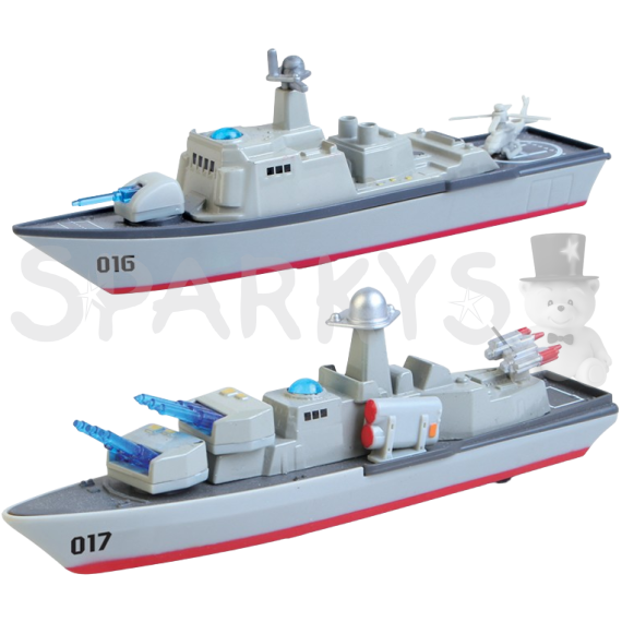 Kovový model - Křižník 2 druhy                    
