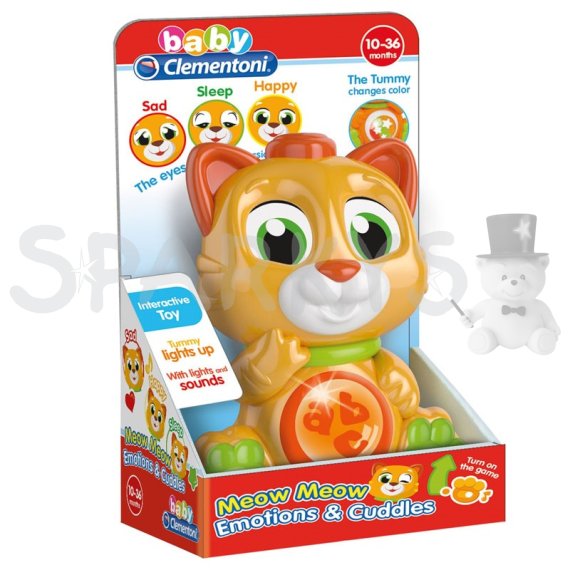 Baby Clementoni - Emotivní kočka                    