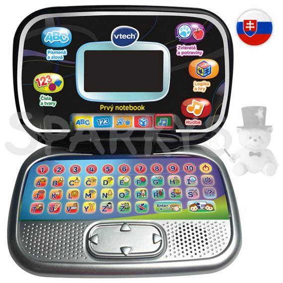 Vtech Môj prvý notebook - čierny SK                    