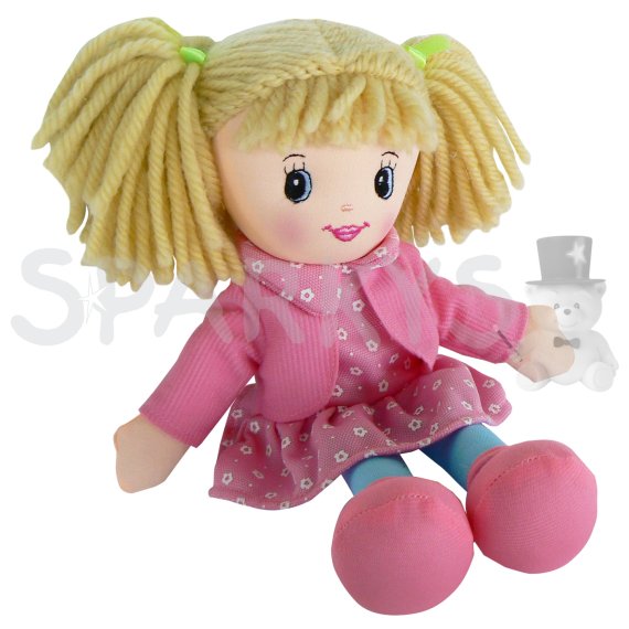 Panenka látková 30 cm - růžová - více druhů                    