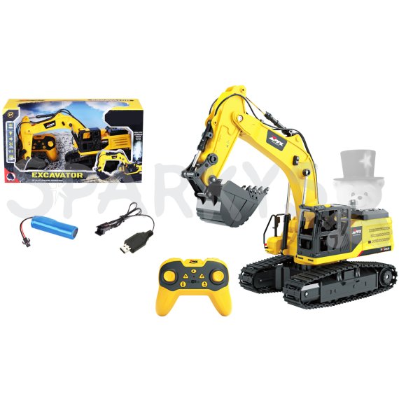 R/C Stavební stroje - Pásový BAGR 45 cm                    