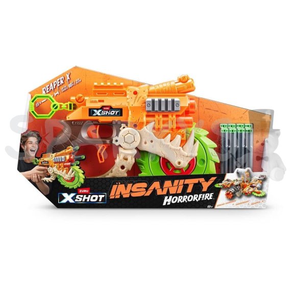 X-SHOT Insanity Horrorfire 8 šipek                    