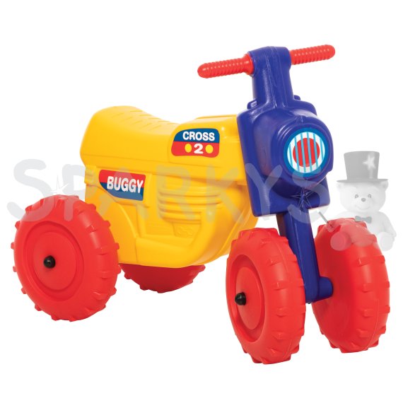 Dohány Dětské odrážedlo Cross Motor 2 Žluté                    