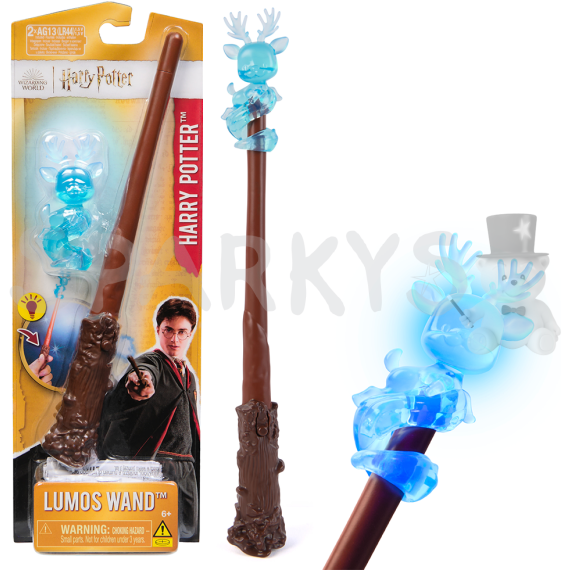 Harry Potter kouzelnická hůlka se svítícím patronem                    