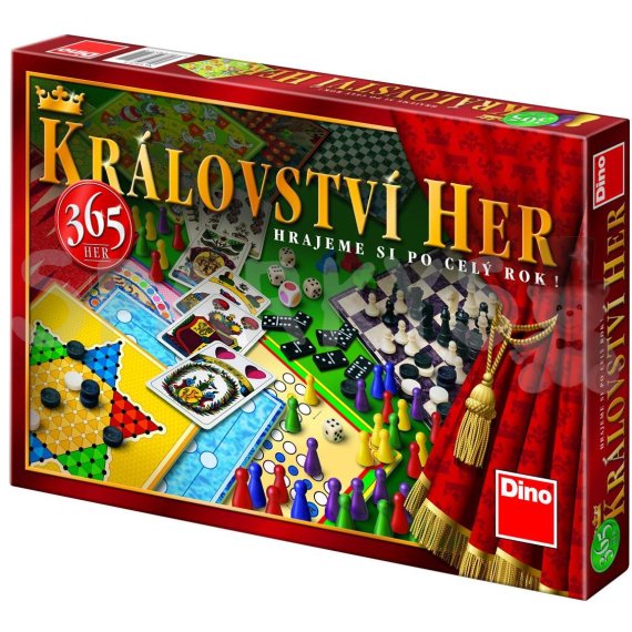 Dino - Království her 365 her společenská hra                    