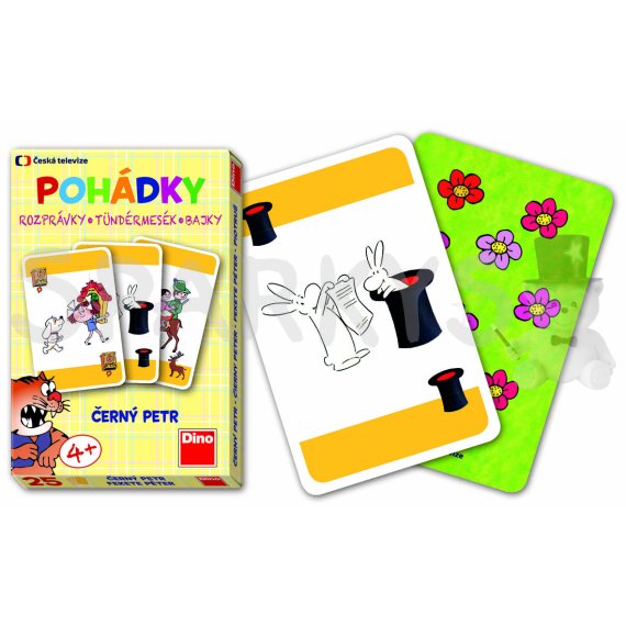 Dino - Karty Černý Petr - Pohádky                    