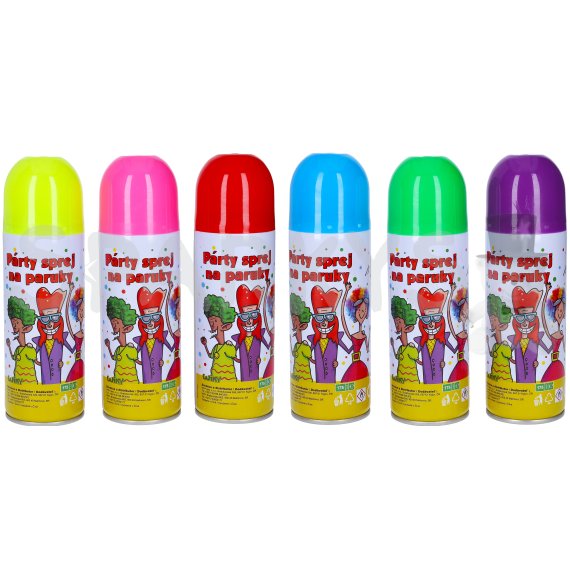 Barevný sprej na paruky 140ml                    